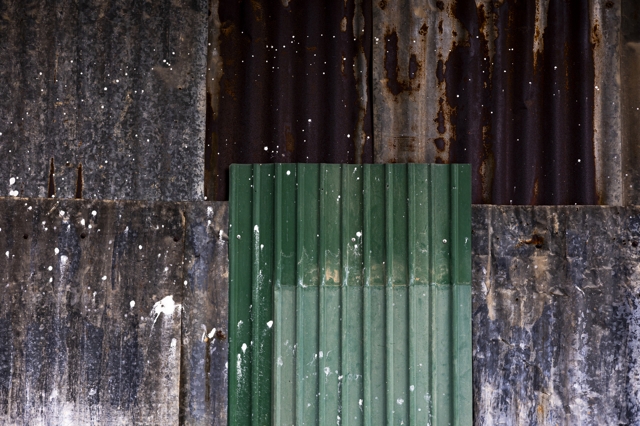 Rusting panels