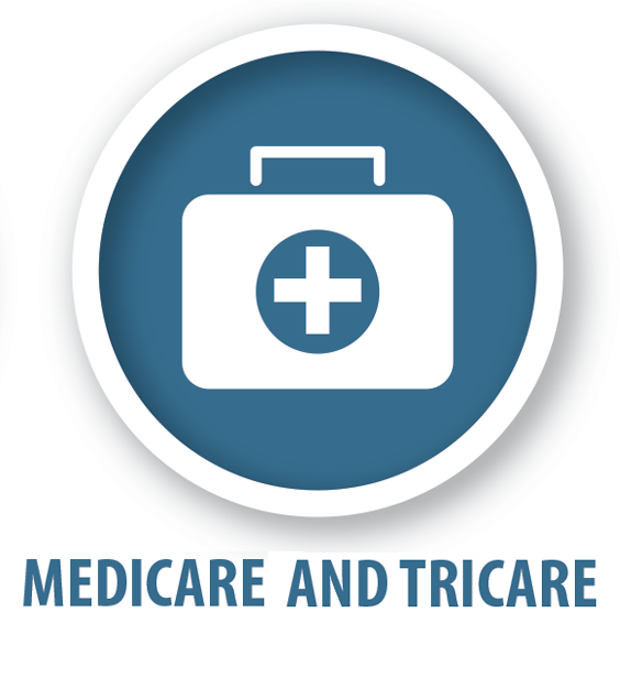 Medicare, Medicaid, and Tricare